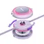Кабель Baseus Bright Mirror 2 Series Retractable 3-in-1 Fast Charging Data Cable USB to M+L+C 3.5A 1.1m Purple - миниатюра 4