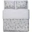 Набір постільної білизни 2,0сп Ardesto Gloria, 200х220см, 100% бавовна, сатин, польові квіти, сірий світлий (ART2022WF) - мініатюра 1