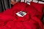 Комплект постельного белья Moon&Star Satin Stripe Stripe Red King Size 220x240 наволочки 2х40х60 - миниатюра 5