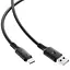 Дата кабель Acefast C17-04 USB to Type-C 3A (1.2m) Black - мініатюра 3
