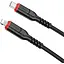 Кабель Hoco X59 Victory PD charging data cable iP(L=1 м) чорний - мініатюра 1