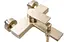 Смеситель для ванны Rea Verso настенный с изливом brushed gold REA-B6565 Золотой - миниатюра 7
