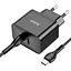 МЗП Hoco N29 PD35W (2USB-C) + кабель Type-C to Type-C Black - миниатюра 1