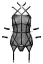 Комплект Cottelli Collection Basque Bondage M черный - миниатюра 5