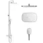 Душова система Imprese Centrum SQ T-10300SQ, Хром - мініатюра 1