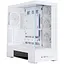 Корпус Zalman P40 DS, White, Mid Tower, без БЖ, для ATX / Micro ATX / Mini ITX, 1xType-C / 2xUSB 3.0, макс. CPU - 165 мм / VGA - 420 мм, 4x120 мм ARGB, бічна та передня панелі із загартованого скла, LCD екран (CPU / GPU / Time) - мініатюра 2