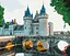 Картина по номерам на подрамнике Brushme Замок Сюлли-сюр-Луар - миниатюра 1