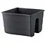 Горщик балконний для поручнів Form-Plastic Хвиля 11 л антрацит (2488-014) - мініатюра 1