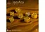 Набір кубиків Harry Potter. Hufflepuff Modern Dice Set - Yellow , 7 шт. (190142/2023/4/B) - мініатюра 3