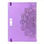 Щоденник-мотиватор недатований "Мандала Пурпуровий колір" 21204-KR Нанокрафт у книжковій палітурці - мініатюра 2