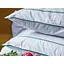 Комплект постільної білизни Ecotton Premium євро перкаль вишивка з зеленим кантом (25139) - мініатюра 7