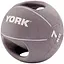 Мяч медбол York Fitness с двумя ручками 7кг серый - миниатюра 1