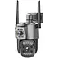 IP камера видеонаблюдения RIAS SC03-4G Wi-Fi 2 объектива 4MP+4MP уличная с удаленным доступом - миниатюра 2