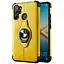 Чeхол Phone Case Car Magnetic Holder Leather for Honor 90 (Yellow) - миниатюра 1