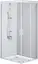 Душевая кабина Am.Pm Gem 100x80 см без поддона хром W90UG-404-100280-MT, Универсальная, прозрачная, хром - миниатюра 1