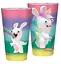 Склянка AbyStyle LAPIN CRETINS Rainbow Rabbids (Скажені кролики) 400 мл - мініатюра 3