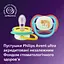 Пустышка Philips Avent Ultra Air ночная 18+ мес. 2 шт. желтая с голубым (SCF376/32) - миниатюра 2