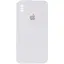 Чехол Epik Silicone Case Square Full Camera Protective AA для Apple iPhone X/XS 5.8 Белый/White - миниатюра 1