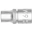 Головка торцевая Wurth шестигранная 1/4IN короткая SW6 Red Stripe (5763014006) - миниатюра 2