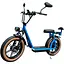 Электросамокат Volto Cruise 20" (2000W, 30Ah) NFC Два мотора (цвет синий) - миниатюра 3