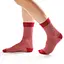 Высокие носки в полоску бесшовные 100% ORGANIC cotton JILL ANTONY красные 38-40 - миниатюра 1