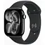 Смарт-годинник Apple Watch Series 11 GPS 46mm Jet Black Alu. Case w. Black S. Band - M/L (MEUX4) - мініатюра 1
