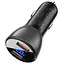 АЗП Acefast B7 QC3.0 45W (2USB-A) Transparent black - мініатюра 2