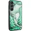 TPU+PC чехол Prisma BubbleGum для Samsung Galaxy A56 5G 3D Green - миниатюра 1