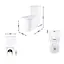 Унитаз-моноблок напольный Qtap Swan Ultra Quiet безободковый с сиденьем Soft-Close White QT16226080AW, Белый - миниатюра 2