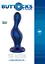 Анальная пробка TOYJOY The Hitter Buttplug 13 см (синий) - миниатюра 11