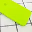 Чехол Silicone Case Square Full Camera Protective AA для Apple iPhone 7 plus/8 plus 5.5 Салатовый/Neon green - миниатюра 2