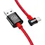 Кабель USAMS Type-C Right-angle Smart Power Off US-SJ341 U13, 120 см червоний - мініатюра 1