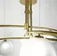 Aure – современная подвесная люстра в латунном каркасе | Ст. SGJ 8.9 AB | Line F - миниатюра 8