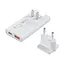 Мережевий зарядний пристрій Choetech PD6011 Ultra thin PD67W GAN A+C White (43-00155) - мініатюра 3