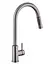 Змішувач для кухні з висувним виливом Kroner KRP Edelstahl Klassisch - PVD03916 сенсорний (CV032496) - мініатюра 2