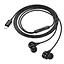 Дротові навушники Hoco M116 Benevolent universal earphones with microphone, 1.2m, lightning, black - мініатюра 4