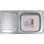 Мойка кухонная HAIBA 78x43 satin (HB0566) - миниатюра 1