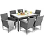 Садові меблі Di Volio Verona 6+1 сірий/сірий - мініатюра 8
