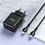 Набор зарядных Hoco N5 Type-C to Lightning кабель 20 W 6931474738912 черный - миниатюра 3