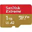 Карта пам'яті SanDisk Extreme microSDXC 1Tb 190 MB/s UHS-I V30 U3 + SD-adapter (SDSQXAV-1T00-GN6MN) - мініатюра 1