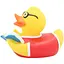 Утка FunnyDucks Писатель (1827) - миниатюра 3