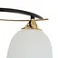 Люстра стельова Brille в коридор E27 60W BK (LK-710S/2) - мініатюра 2