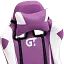 Геймерское детское кресло GT Racer белое с фиолетовым (X-5934-B Kids White/Violet) - миниатюра 10