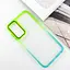 Чохол TPU+PC Fresh sip series для Samsung Galaxy A24 4G Бірюзовий / Лимонний - мініатюра 2