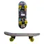 Скейт GSK-0020, дерев’яний, 43x13x8.5 см, PU колеса (В асортименті) - мініатюра 1