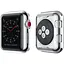 Чохол-накладка DK Silicone Face Case для Apple Watch 38mm (silver) - мініатюра 3