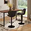 Комплект барных стульев Costway Dantes со спинкой в стиле Loft - миниатюра 3