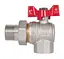 Кран шаровой Thermo Alliance "Американка" Standart 3/4" ВН угловой, PN40, бабочка SD222W20 - миниатюра 2