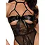 Боді Kissable Sexy Kiss Body Black S/M - мініатюра 3