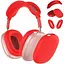 Чохол-накладка DK для Apple AirPods Max 1/2 | Silicone Candy Friendly 3в1 (red) - мініатюра 1